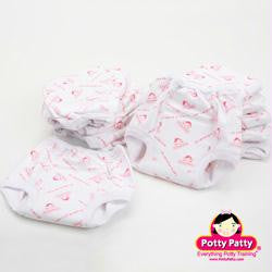 Training Pants by Potty Patty® - Cotton - Padded 12 Pack