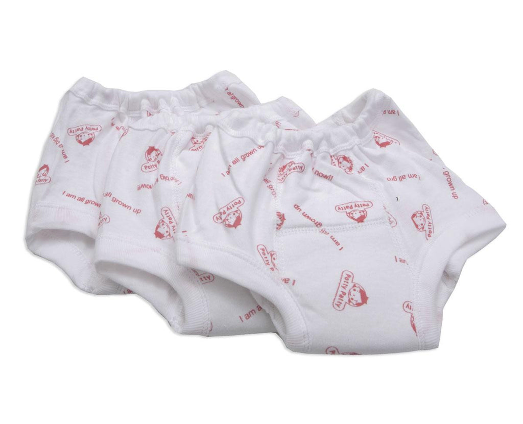 Training Pants by Potty Patty® - Cotton - Padded 3 Pack