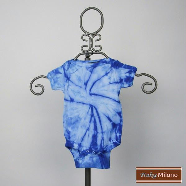 Tie Dye Bodysuit - Baby Blue