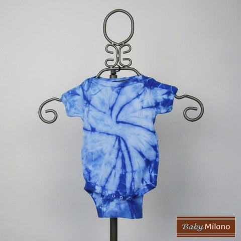 Tie Dye Bodysuit - Baby Blue