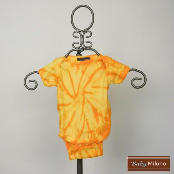 Tie Dye Bodysuit - Yellow