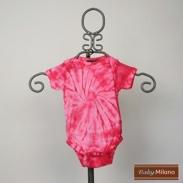 Tie Dye Bodysuit - Pink