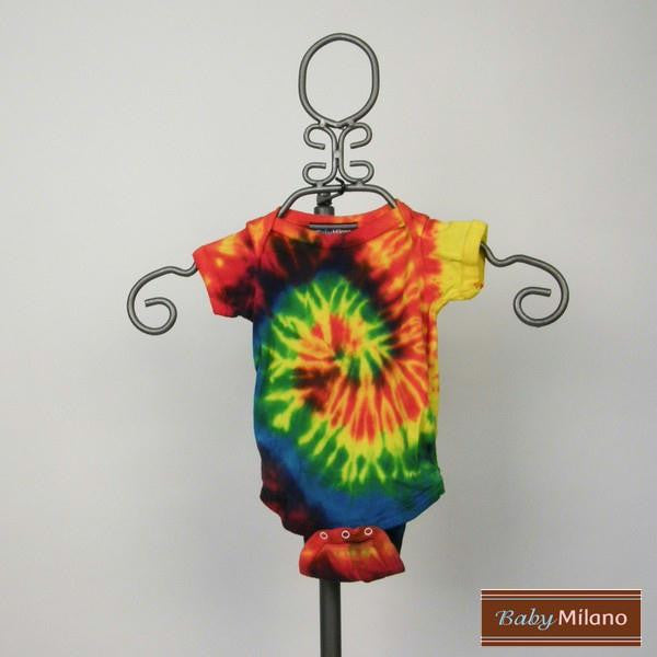 Tie Dye Bodysuit - Rainbow