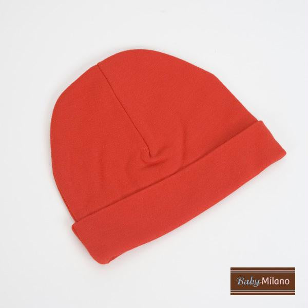 Red Beanie Hat by Baby Milano