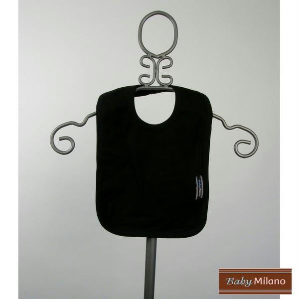 Black Baby Bib by Baby Milano