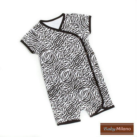 Zebra Romper