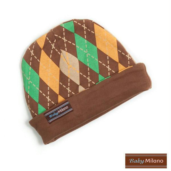 Argyle Hat - Brown