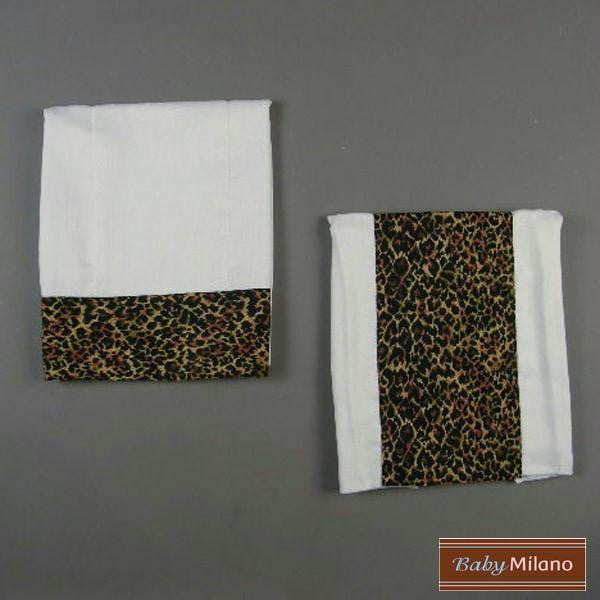 Burp Cloth Set - Leopard Design by Baby Milano