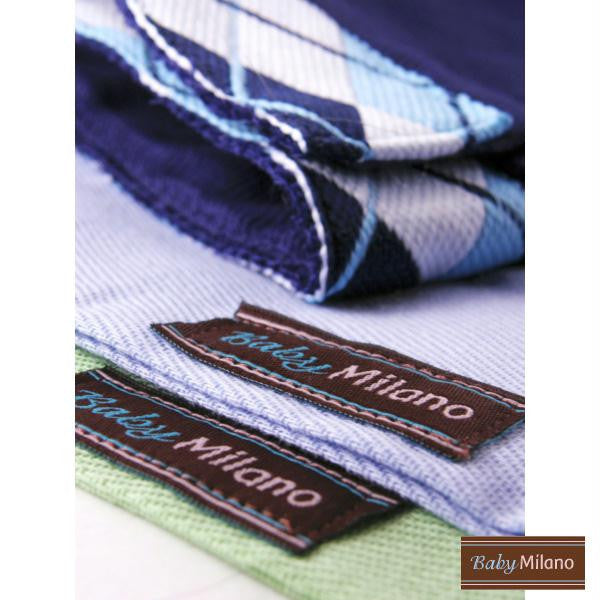 Burp Cloth Set for Boys by Baby Milano - Argyle