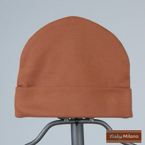 Burnt Orange Baby Hat by Baby Milano