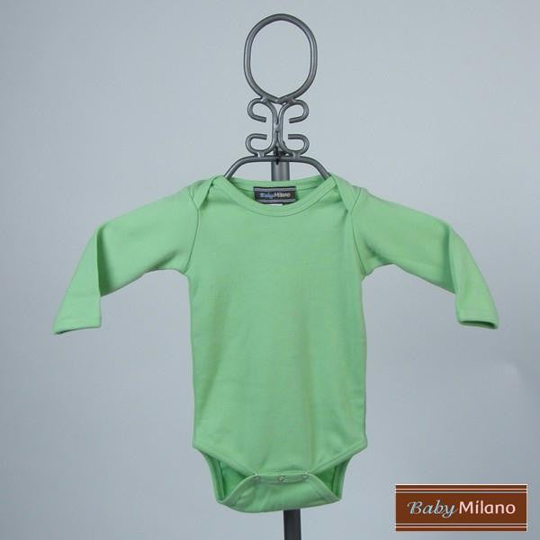 Lime Baby Bodysuit - Long Sleeve by Baby Milano