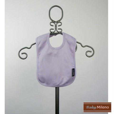 Lavender Baby Bib by Baby Milano