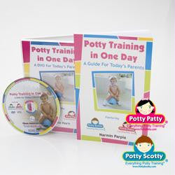 Potty Training in One Day' - Book & DVD Set