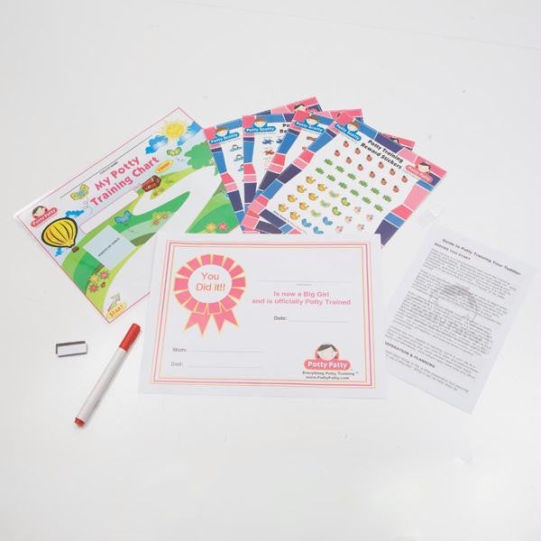 Potty Training Chart & Reward Sticker by Potty Patty'