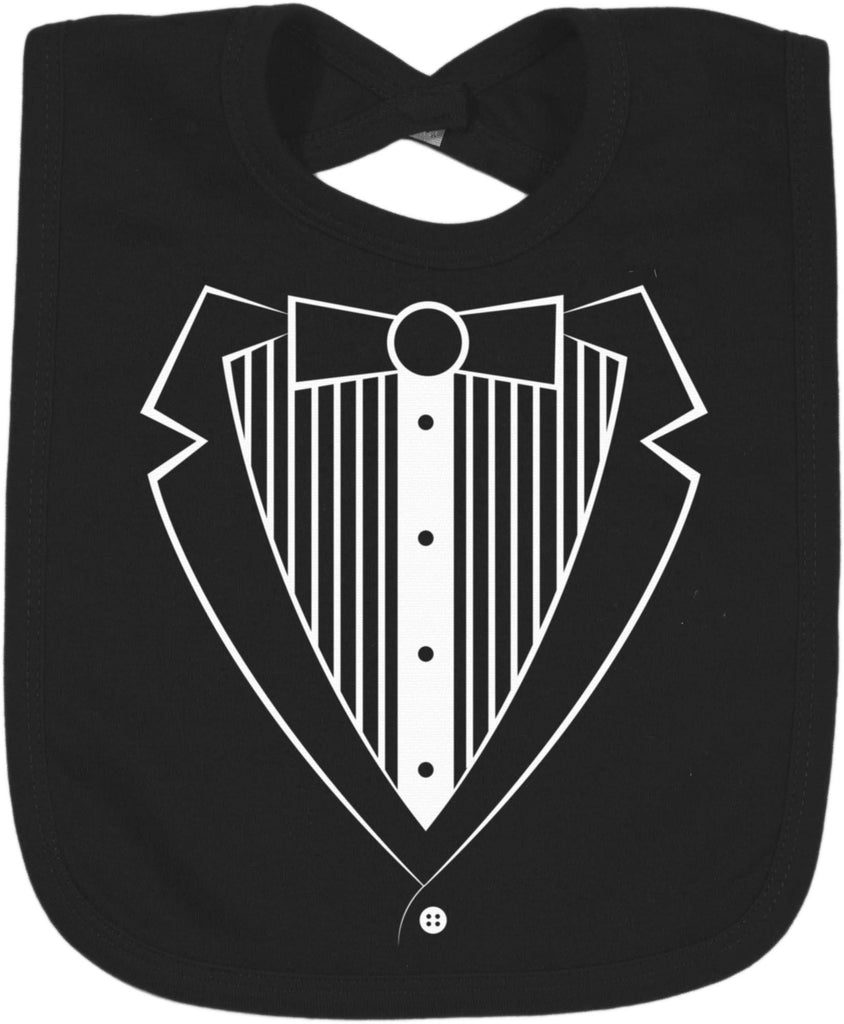 Black Jacket Tuxedo Bib