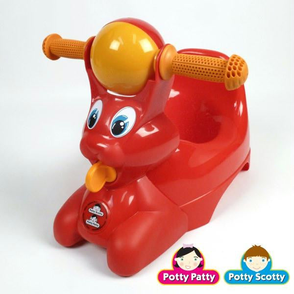 Red Riding Potty Chair by Potty Scotty & Potty Patty