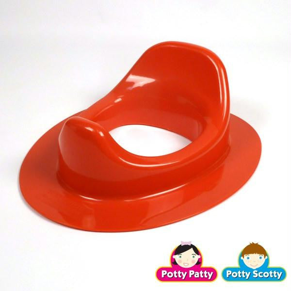 Red Potty Seat II by Potty Scotty & Potty Patty (Elongated)