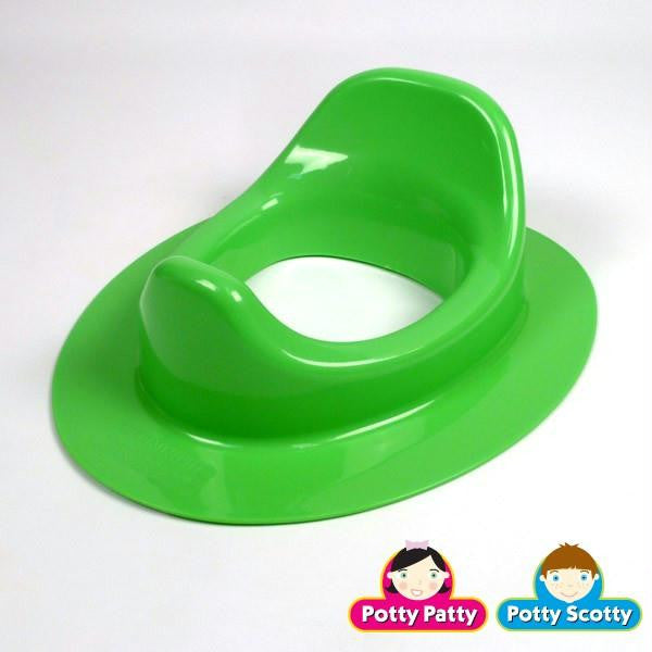 Green Potty Seat II by Potty Scotty & Potty Patty (Elongated)