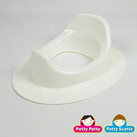 White Potty Seat II by Potty Scotty & Potty Patty (Elongated)