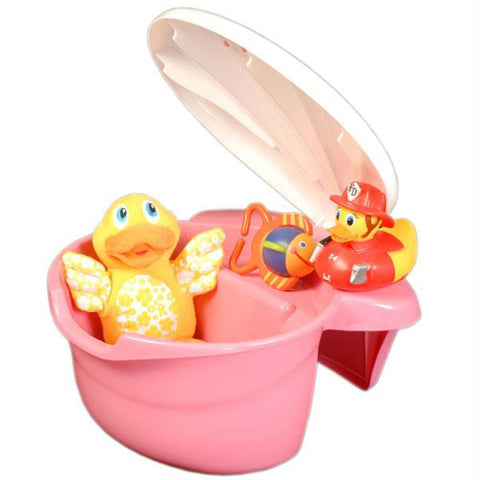 Pink Tub Toy Organizer