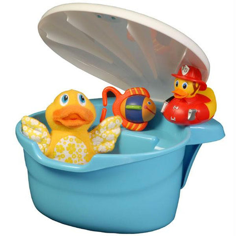 Blue Tub Toy Organizer