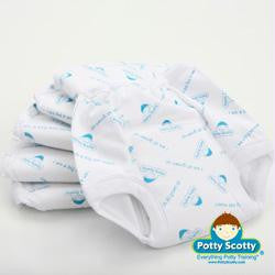 Training Pants by Potty Scotty' - Cotton - Padded 6 Pack