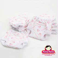 Training Pants by Potty Patty&reg; - Cotton - Padded 12 Pack